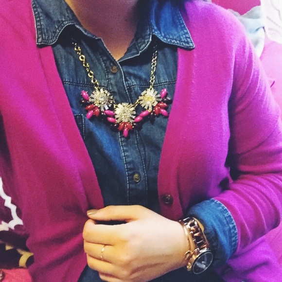 GAP Sweaters - GAP Magenta Fall Cardigan🌺